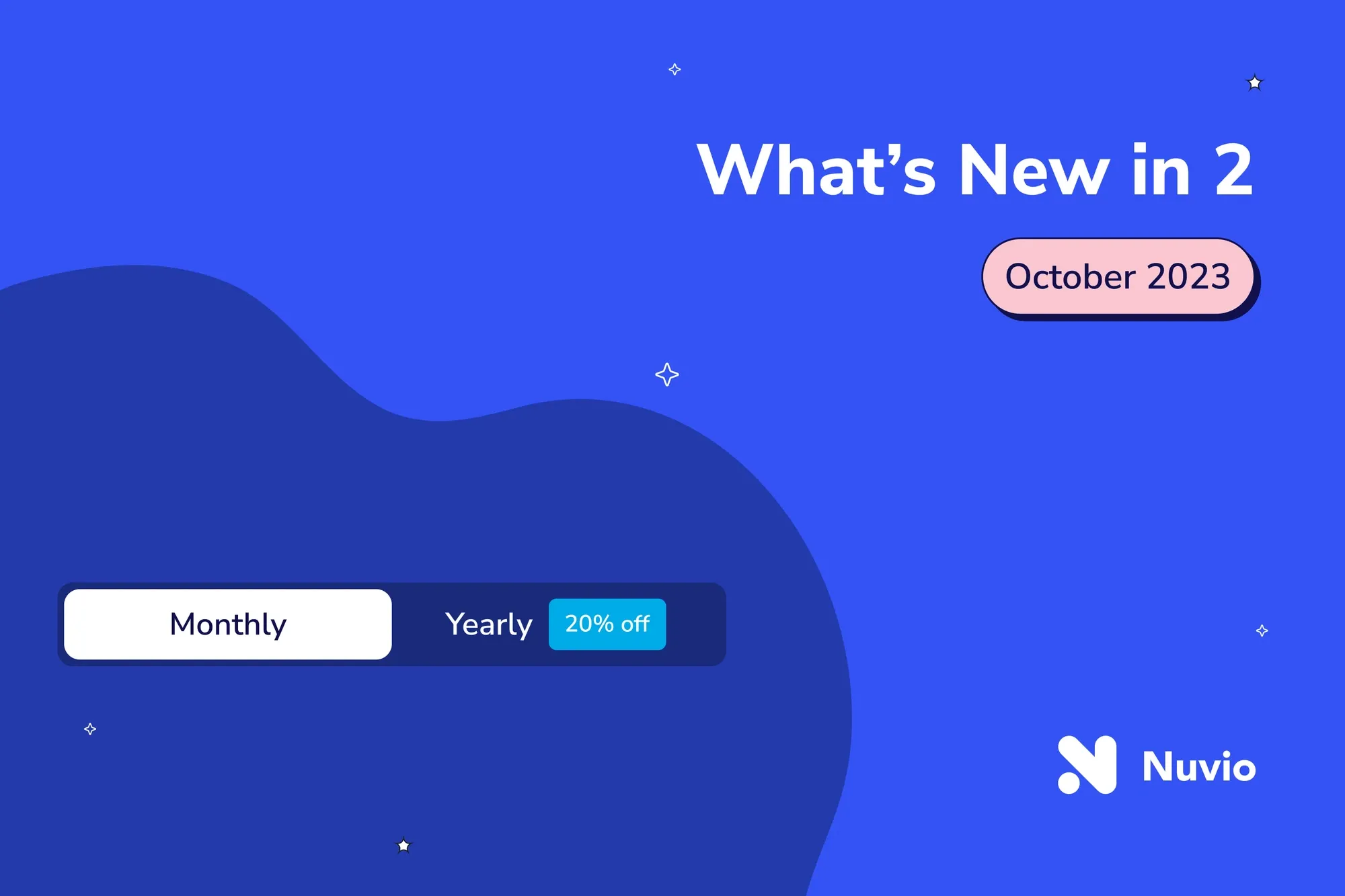 Nuvio Product Updates - October 2023