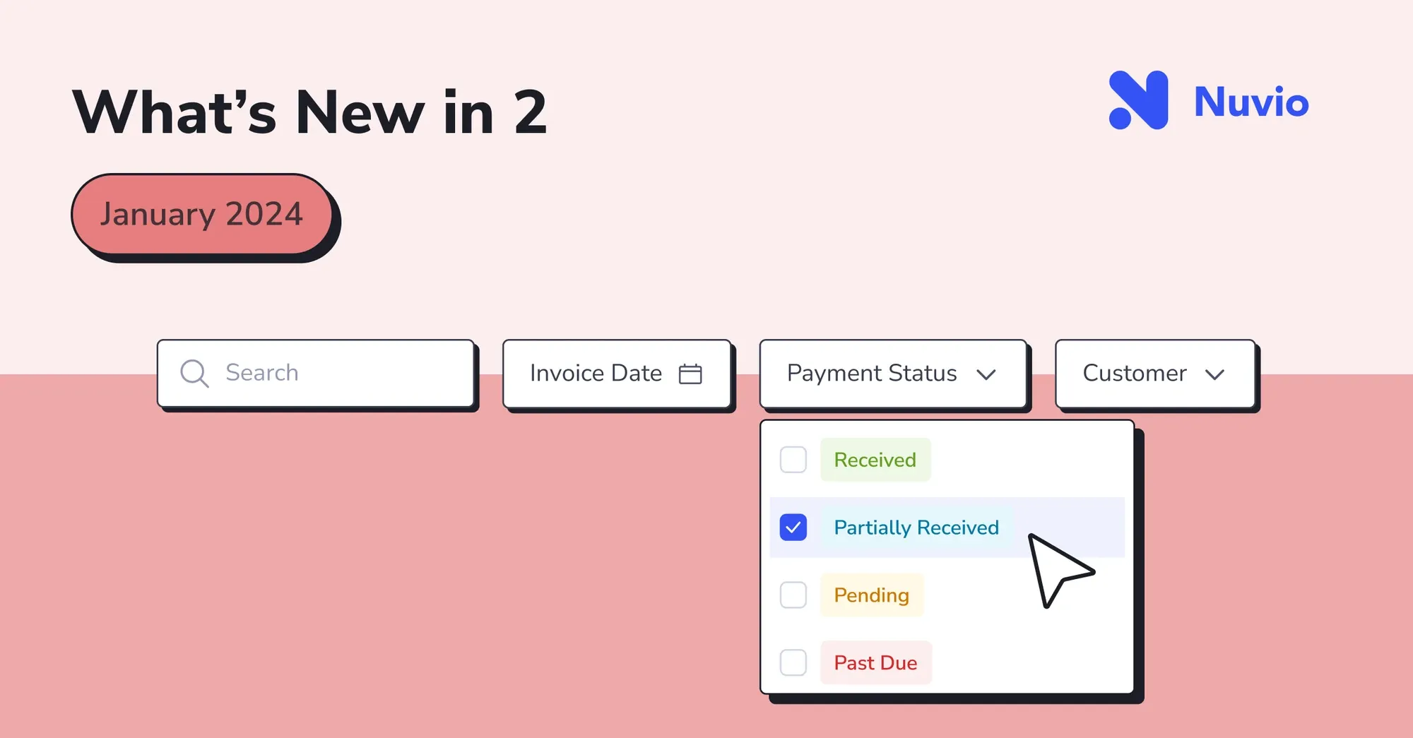 Nuvio Product Updates - January 2024